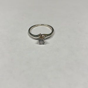 Silver Diamond Ring🍄
